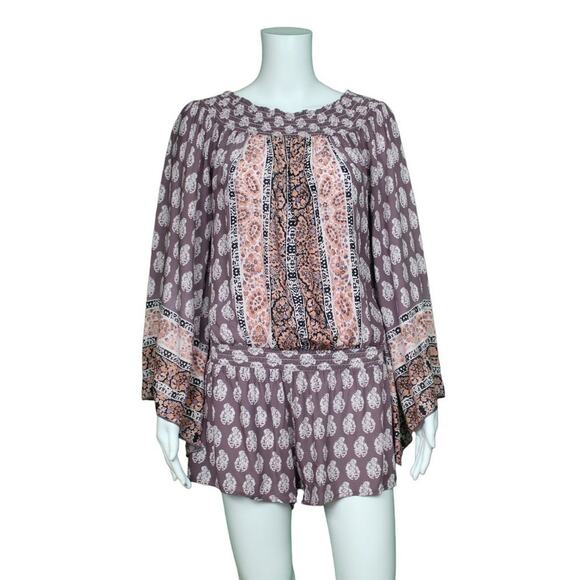 Surf Gypsy Pants - Surf Gypsy Long Sleeve Romper Women Size Medium